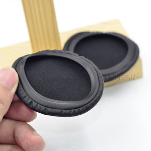 Defean-almohadillas para las orejas de cuero, <span class=keywords><strong>75</strong></span>, negras, de repuesto, para Jabra <span class=keywords><strong>evolve</strong></span> <span class=keywords><strong>75</strong></span> + auriculares - Product Image 5