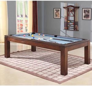 Table de <span class=keywords><strong>billard</strong></span> moderne en bois massif de 9 pieds avec queue de <span class=keywords><strong>billard</strong></span>, caoutchouc K55 de haute qualité, durable, accessoires de <span class=keywords><strong>billard</strong></span> pour usage domestique - Product Image 3