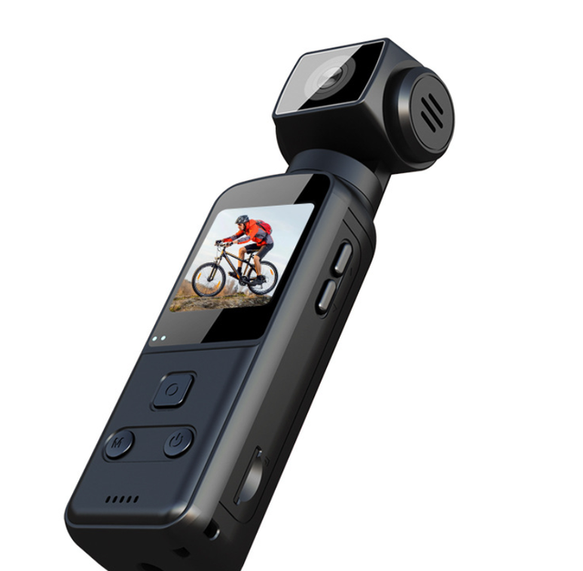 4K Action Digital Camera 1.33" Screen 270 Degrees Rotate Wifi Transmission Record Lightweight Portable K1 Sport Motion Camera