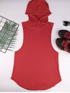 Free Labels Print and hang Tags Wholesale Custom Design or Blank <strong>Sleeveless</strong> Workout Gym <strong>Hoodie</strong> for <strong>Men</strong> - Product Image 6