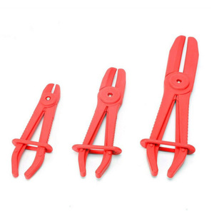 3 pcs/Set Pince en <span class=keywords><strong>nylon</strong></span> pour colliers de <span class=keywords><strong>serrage</strong></span> de voiture, pince en plastique pour couper l'écoulement des tuyaux d'huile, outils spéciaux pour la réparation automobile - Product Image 1