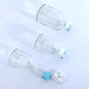 Bouteille en verre d'injection transparente de 7ml 10ml pour antibiotiques Bouteille de pénicilline 30ml 50ml 100ml Moule Bouteille en verre à baïonnette - Product Image 6
