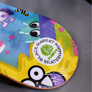 Tabla de Skateboard Profesional de Arce Canadiense de Doble Rocker de 8.0 Pulgadas, Tabla de Skateboard de Alta Gama con Doble Curvatura, Tabla de Skateboard Popular de Arce - Product Image 6