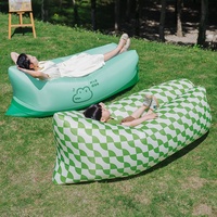 Canapé gonflable d'extérieur Urban Wave, nouveau fauteuil inclinable avec pompe à air intégrée, modèle UR-1101, pour le camping, les festivals de musique, la randonnée