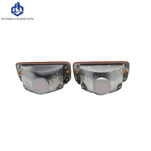 2 Piezas para Jeep Wrangler TJ 1997-2006, Carcasa de Luz Direccional Delantera/Luz de <span class=keywords><strong>Estacionamiento</strong></span> 55157033AA 55157032AA 55055020AD 55055020AE - Product Image 3