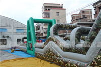 Parcours d'obstacles gonflable JOYFUL FUN Parcours d'obstacles Ninja Warrior Outdoor Adult