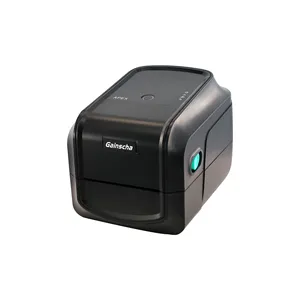 Gainscha GA-2408T 4" desktop thermal transfer barcode printer waterproof barcode label printer