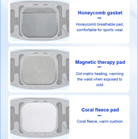 Ceinture de soutien lombaire respirante et réglable pour soulager la douleur sciatique, avec double sangle élastique à compression croisée