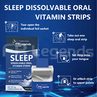 Bandes orales multivitaminées OEM ODM pour favoriser une qualité de sommeil saine, films oraux végétaliens à dissolution rapide pour le sommeil