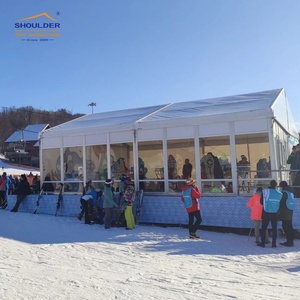 Tentes de stade de sport transparentes imperméables à la neige pour salon de <span class=keywords><strong>ski</strong></span> Tente de repos sportive de luxe professionnelle pour terrain de sport - Product Image 1