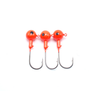 Anzuelo de pesca de plomo pintado, bola redonda, venta al por mayor - Product Image 3