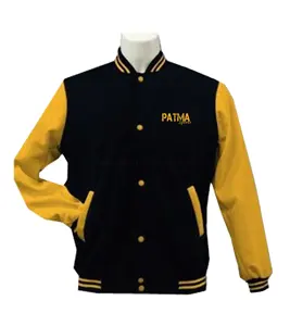 Trending New Design Custom Made low Price Pakistan Factory and White Wool Satin Silk Jacket Embroidery Puff printing Chenille