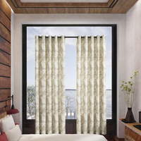 Rideaux Transparents Modernes Imperméables à Usage Commercial, Mélange Polyester-Lin, Projets de Design d'Intérieur Hôtelier, OEM/ODM, Taille Personnalisée, Livraison Directe