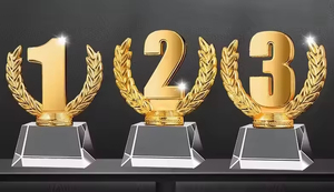 HBL 3D النقش بالليزر نجمة معدنية كريستال جائزة هدية كريستال لفريق المنافسة اجتماع الأبطال - Product Image 6