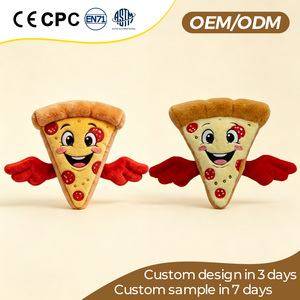 Peluche Mascotte Alimentaire Personnalisée : Jouet en Peluche Doux en Forme de Gâteau, Pizza, Biscuit pour Restaurants et Cadeaux Promotionnels d'Entreprise - Product Image 3