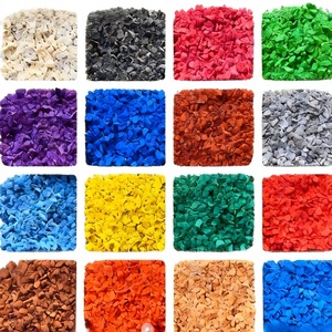Eco-friendly Non-toxic Colorful EPDM Granules for Running Track <b>Flooring</b> Durable EPDM <b>Rubber</b> Particles for Kids Playground - Product Image 1