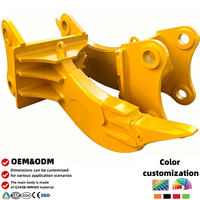 Accessoire Ripper pour Excavatrice 16-45 Tonnes, Ripper Hydraulique avec Pointe en Acier Résistant aux Usures, Outil de Démolition pour Exploitation Minière pour CAT OEM/ODM
