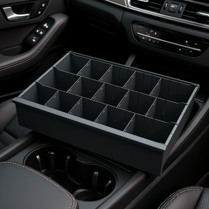 <b>Car</b> <b>Organizer</b> Drawer Tray 15 Compartment Storage Box For Vehicle Interior Use - Product Image 3