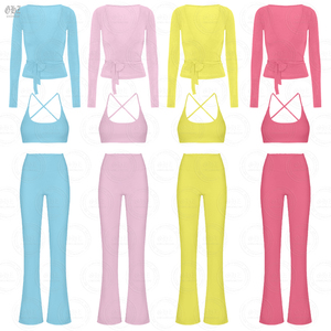Set di abbigliamento <span class=keywords><strong>da</strong></span> <span class=keywords><strong>donna</strong></span> con Logo personalizzato 2 pezzi abbigliamento <span class=keywords><strong>da</strong></span> <span class=keywords><strong>donna</strong></span> stile Casual stile stile Casual per <span class=keywords><strong>donna</strong></span> - Product Image 1