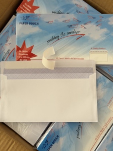 High Quality 110x220mm 80GSM PAPER POUCH DL <strong>White</strong> <strong>Envelopes</strong> Manila <strong>Envelope</strong> 50 Pieces <strong>White</strong> FG <strong>Envelopes</strong> - Product Image 6