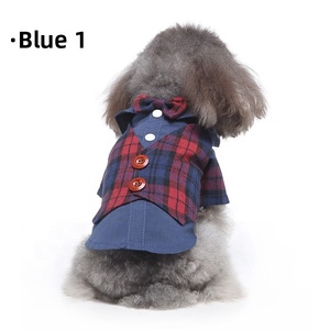 Camisa elegante clásica, traje con pajarita, ropa Formal, esmoquin para caballero, perros, ropa para mascotas para boda - Product Image 4