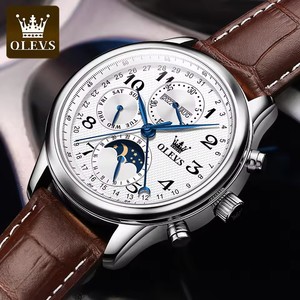 6667 Moon Phase Men's <b>Watches</b> <b>7</b> Hands Multi Functional Automatic Mechanical <b>Watches</b> for Man Top Luxury Business Man <b>Watch</b> - Product Image 1