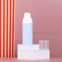 Flacon pompe airless vide pour lotion et sérum 30ml 50ml 75ml 100ml – Emballage éco-responsable pour soins de la peau – Flacons airless en PP avec fermeture à pression PPWR recyclables