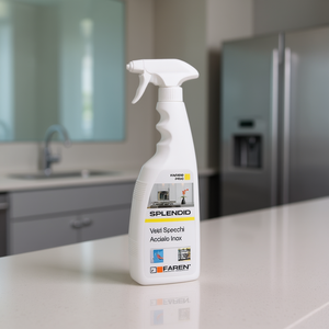 Splendid Steel Glass Cleaner 750 ml para vidrios, espejos y superficies de acero inoxidable - Product Image 2