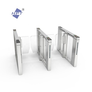 Portillon tournant demi-hauteur avec barrière pivotante, contrôle d'accès par reconnaissance faciale pour aéroports, option TCP/IP - Product Image 2