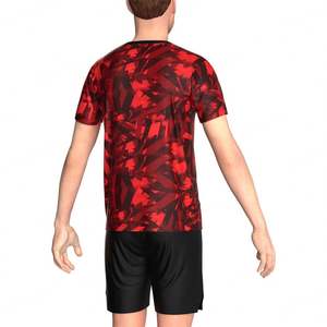 T-shirt de sport pour homme, t-shirts de musculation unis en coton, t-shirts de sport pour la gym et le fitness, t-shirts élégants pour homme - Product Image 6