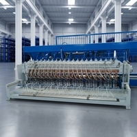 Máquina Automática TQ5-8 con PLC para Fabricar Rejillas de Alambre de Acero de 4-8 mm, Capacidad de 50-70 unidades/minuto para Rejillas Metálicas