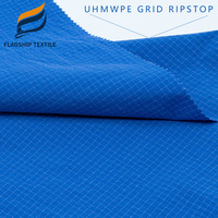 Tissu Ripstop UHMWPE extensible dans les deux sens, mélange de nylon, élasthanne et UHMWPE, anti-coupure, pour vestes et pantalons