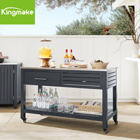 Armoire de patio haut de gamme personnalisable meubles en teck meubles d'extérieur de luxe pour la cuisine