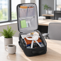 Fournisseur ODM OEM, vente en gros, sacs à dos pour ordinateur portable à coque rigide avec logo personnalisé, poche de séparation pour articles secs et humides, sac de jeu 17 pouces avec port USB