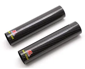 New Off Road Motorcycle Carbon Fiber Front Shock Absorber Protective Sleeve Waterproof And Dustproof For Sale