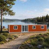 Villa d'Accueil Modulaire Préfabriquée Extensible Certifiée SAA pour Personnes Âgées, Conforme aux Normes Australiennes