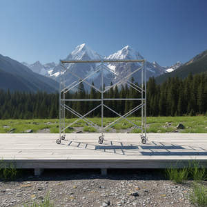 Poteau de soutènement mobile Baker Inc. pour échafaudage, plateforme à pieds, tours mobiles en acier de 6 pieds environ - Product Image 6