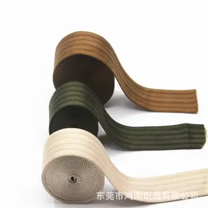 Deft Design colori delicati cinghia per chitarra fettuccia in Nylon tessuto piatto