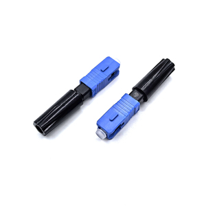 Lenew LN-04 50mm 光ファイバー SC UPC クイックコネクタ FTTH テレコムネットワークグレード プレインサート型高速コネクタ 1年保証 - Product Image 1