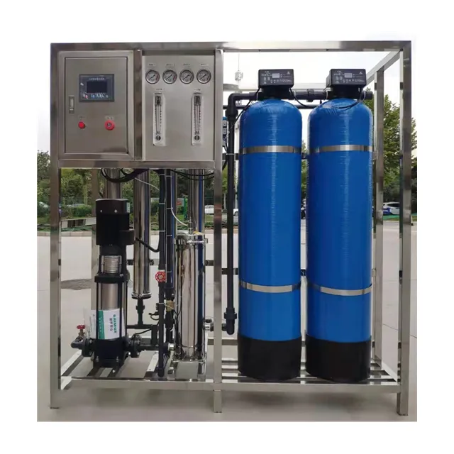 Hoge Ontziltingssnelheid 1 T/h Industriële Ro-Systeem Waterzuiveringsmachine Voor Drinkwater