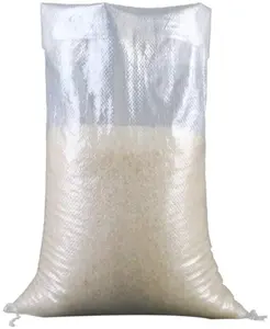 Sacs d'emballage transparents pour riz, sachets d'été tissés pp de 5kg 20kg 25kg 50kg fabriqué