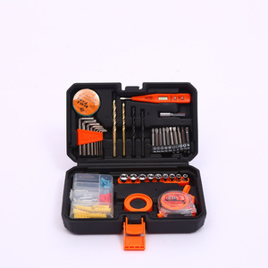 Caja de almacenamiento de caja de herramientas de plastico 99PCS Kit de herramientas manuales generales para uso domestico