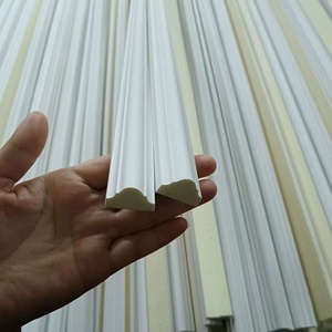 Thiết kế nội thất Chất lượng cao không thấm nước trắng PS ván chân tường ván chân tường - Product Image 4