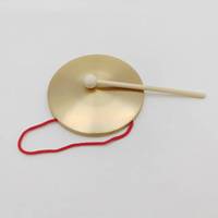 Premium Quality Brass Gong with Mallet Traditional Chinese Musical Instrument Gong & Cymbals Product Category