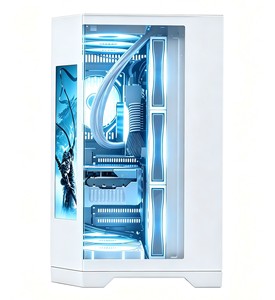 Caja de computadora SAMA PC de vidrio templado ATX CPU Gaming Gabinete de PC de escritorio Chasis de computadora con pantalla - Product Image 5