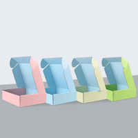 Emballage personnalisé en carton ondulé de luxe écologique avec logo personnalisé, emballage cadeau pour avion, boîte d'expédition personnalisée