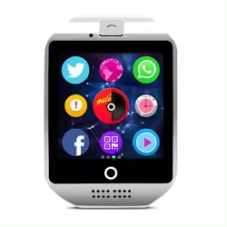 Reloj Inteligente Smartwatch Q18 2019 con Cámara <span class=keywords><strong>Facebook</strong></span> Twitter Pulsera para Hombres de Negocios Soporta Tarjeta SIM y TF - Product Image 4