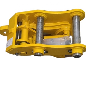 Mini-excavatrice, machine à crochet de concassage, accroche hydraulique rapide, accessoire de chargeur coulissant, connecteur rapide, matériau Q235B, 5-9T - Product Image 1