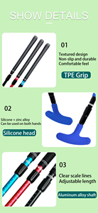 Autres produits <span class=keywords><strong>de</strong></span> <span class=keywords><strong>golf</strong></span> Clubs <span class=keywords><strong>de</strong></span> <span class=keywords><strong>golf</strong></span> Logo personnalisé Putters rétractables à droite et à gauche Clubs <span class=keywords><strong>de</strong></span> <span class=keywords><strong>golf</strong></span> réglables - Product Image 4