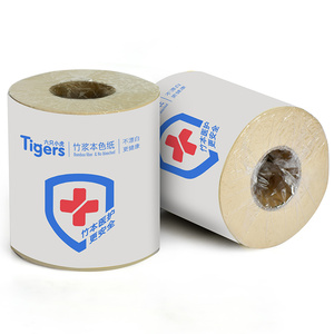 ม้วนกระดาษชำระไม้ไผ่3ชั้นแบบ flushable เป็นมิตรต่อสิ่งแวดล้อม - Product Image 5